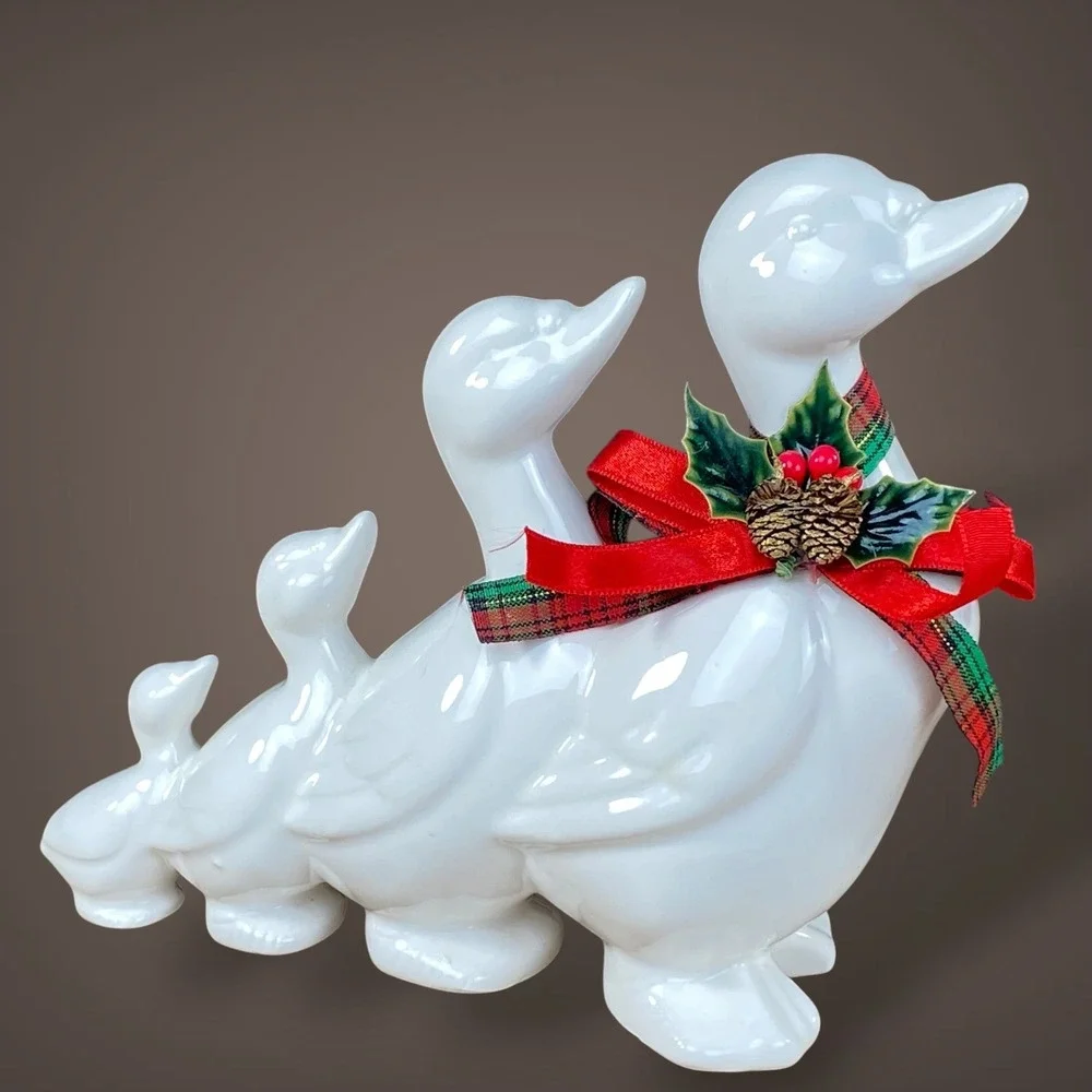 Ducks Geese in a Row Figurine 8
